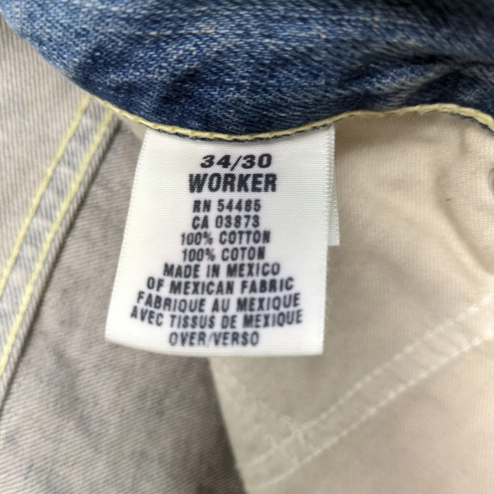 American Eagle Outfitters NWT American Eagle Outfitters Worker Jean Vtg 2003 Carpenter Size US 34 / EU 50 - 8 Thumbnail