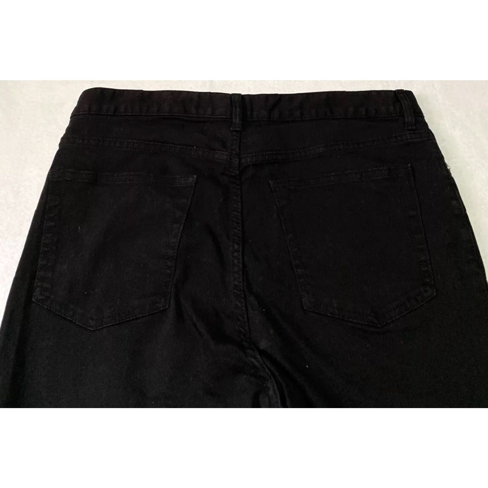 H&M H&M Jeans Men Slim 31x31 Black Denim Low Waist Stretch 5-Pocket Modern Modern Mens Skinny Inseam 31 Button Zipper Belt Loops Cotton Blend Denim Jeans Size US 31 - 8 Thumbnail
