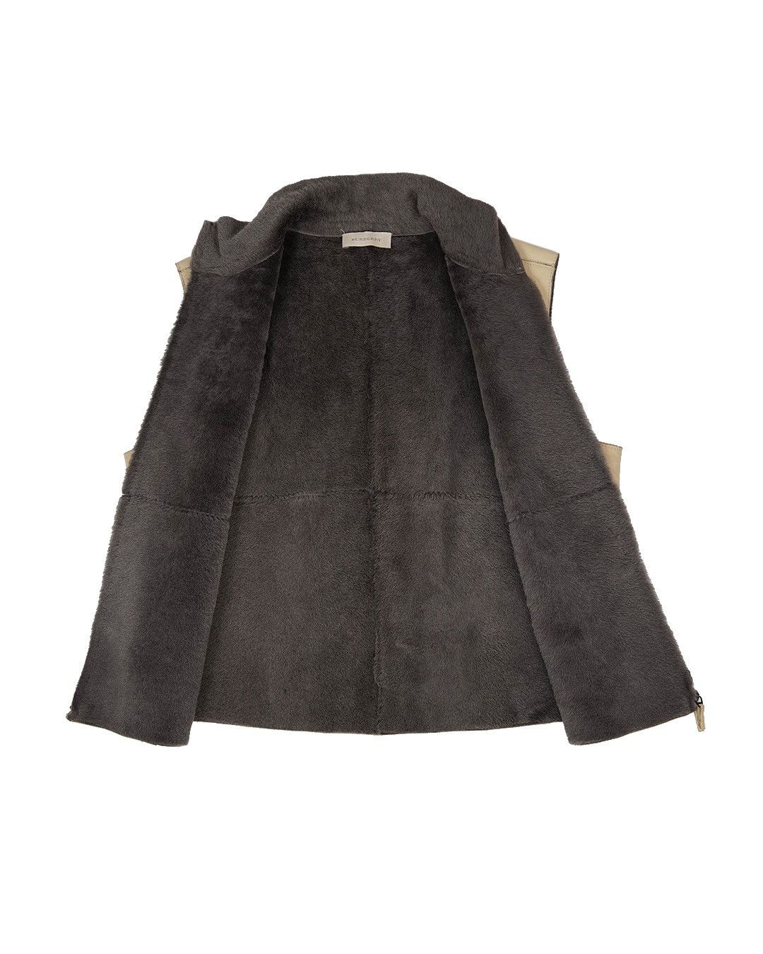 Burberry Prorsum Burberry Prorsum F/W2001 Two-Sided Real Leather Vest Size M / US 6-8 / IT 42-44 - 3 Thumbnail