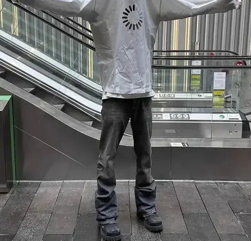 Other Rugged Mud Dyed Boot Cut Jeans Size US 30 / EU 46 - 1 Thumbnail