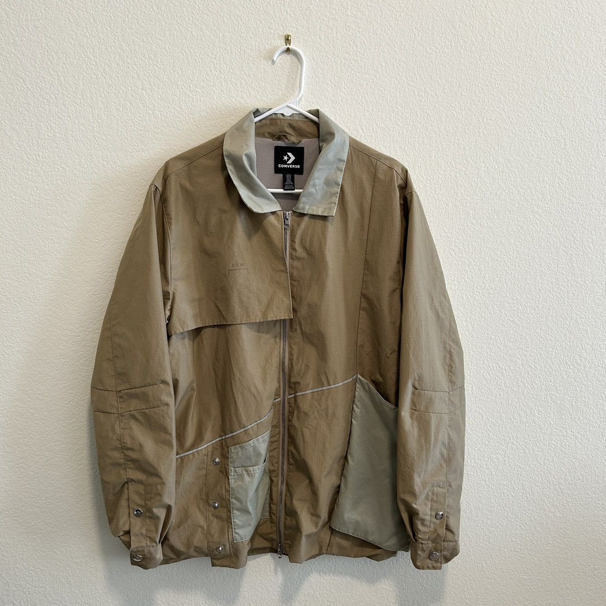 Good CONVERSE A COLD WALL SZ L COACHES JACKET