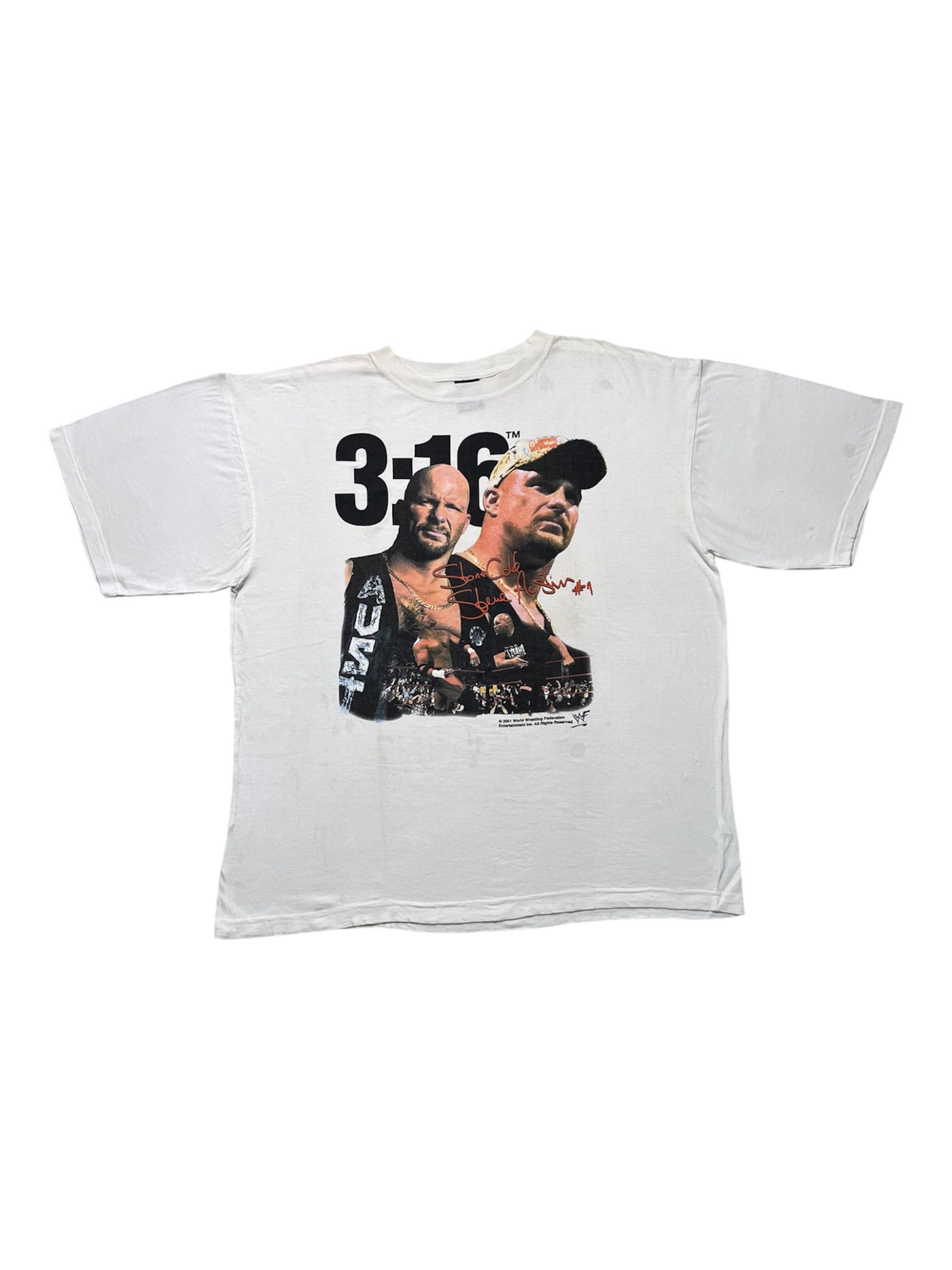 Vintage Vintage Stone Cold Steve Austin WWF Size US XL / EU 56 / 4 - 1 Thumbnail