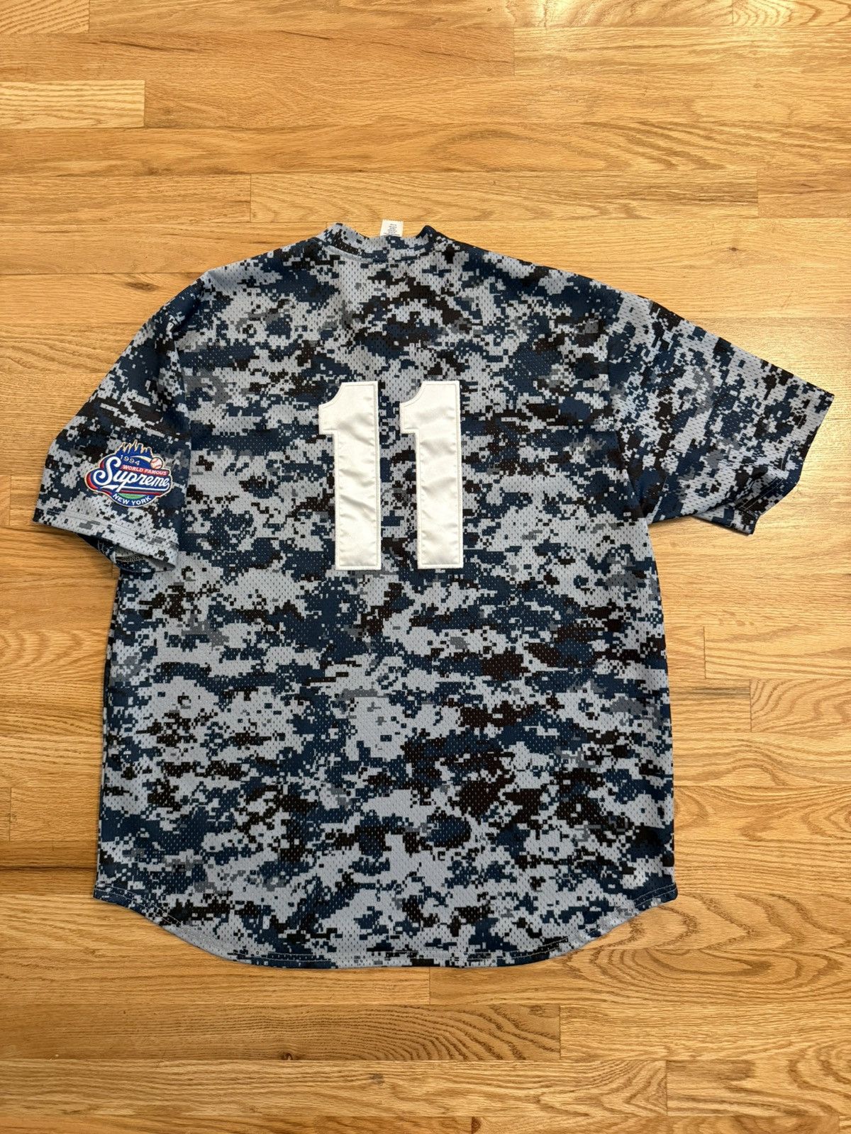 Supreme Supreme S Logo Baseball Henley (SS25) Digi Camo Size US L / EU 52-54 / 3 - 6 Thumbnail