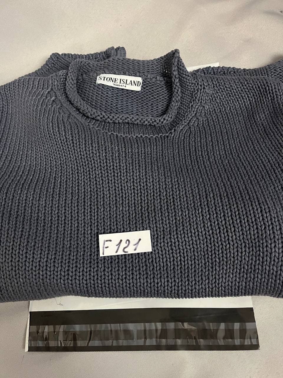 Stone Island Stone Island Sweater Navy Vintage Rare Size US L / EU 52-54 / 3 - 14 Thumbnail