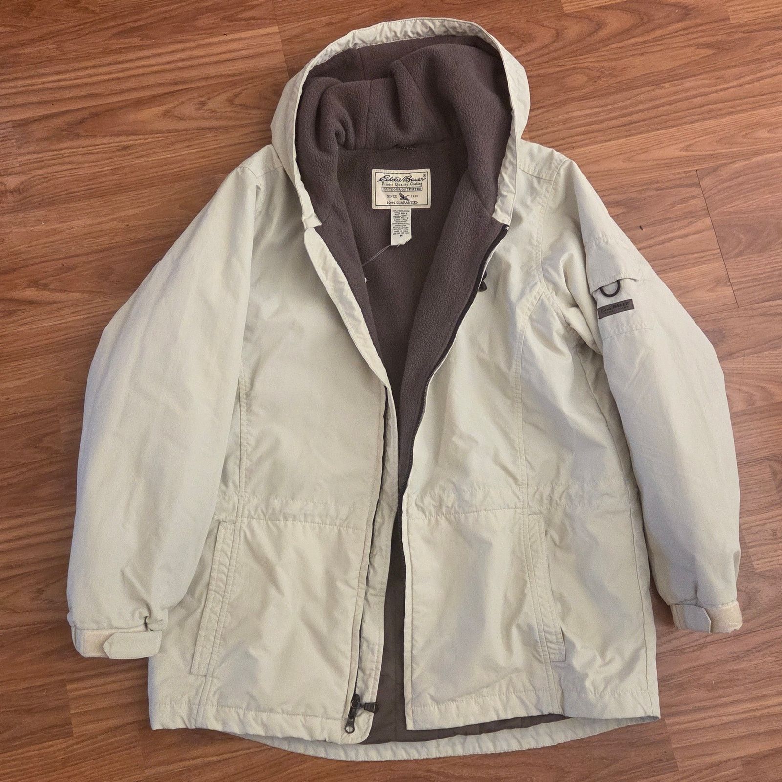 Eddie Bauer Vintage 90's Eddie Bauer White Jacket - Size Medium Size M / US 6-8 / IT 42-44 - 5 Thumbnail
