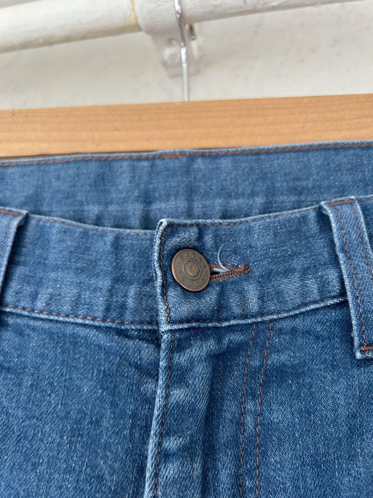 Gucci Web Side Stripe Jeans Size US 33 - 2 Thumbnail