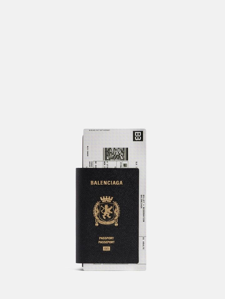 Balenciaga Balenciaga Passport Long Wallet 1 Ticket Size ONE SIZE - 1 Thumbnail