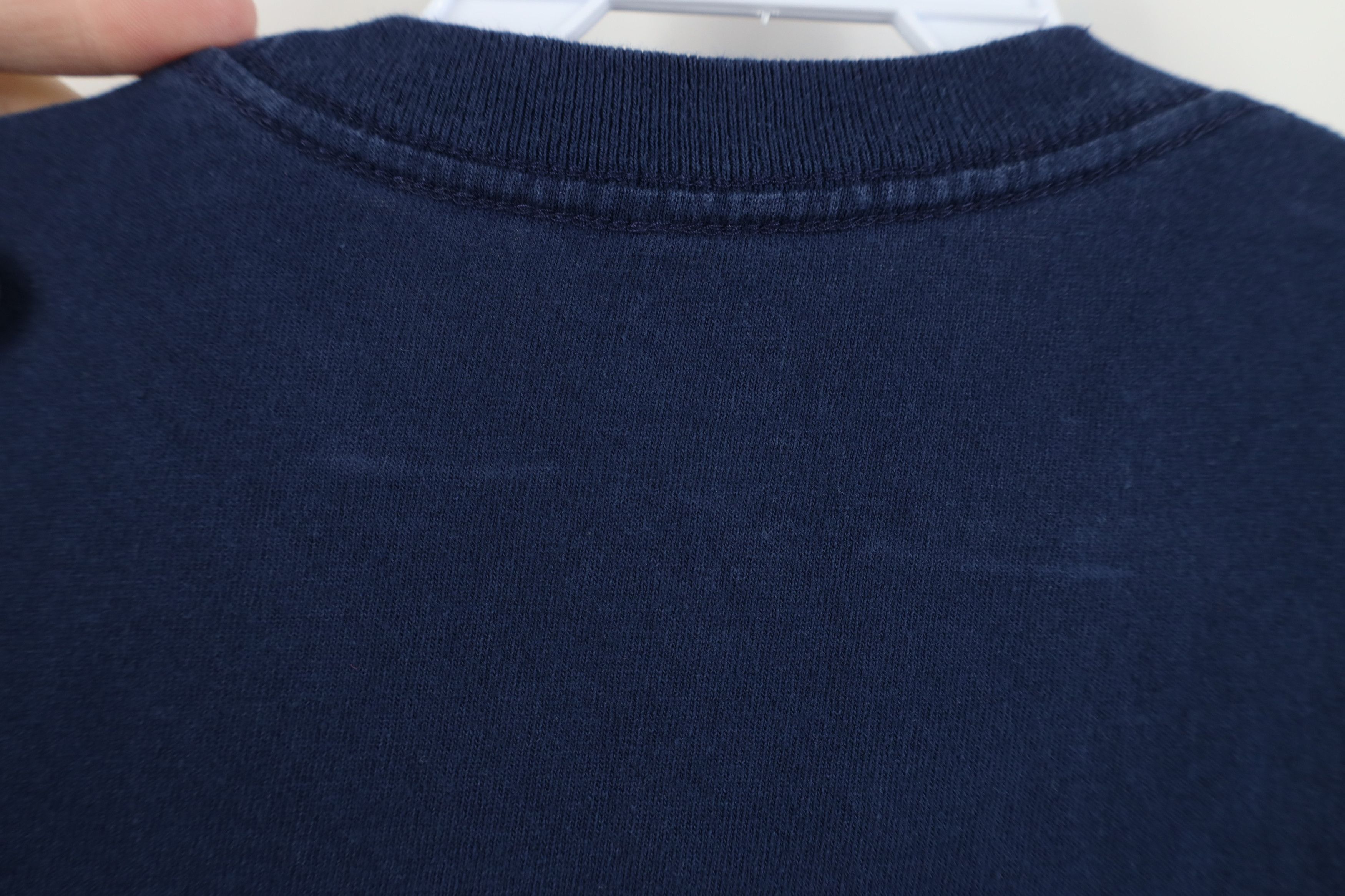 Vintage Vintage Y2K Old English D Baseball T-Shirt Blue Cotton Size US L / EU 52-54 / 3 - 11 Thumbnail