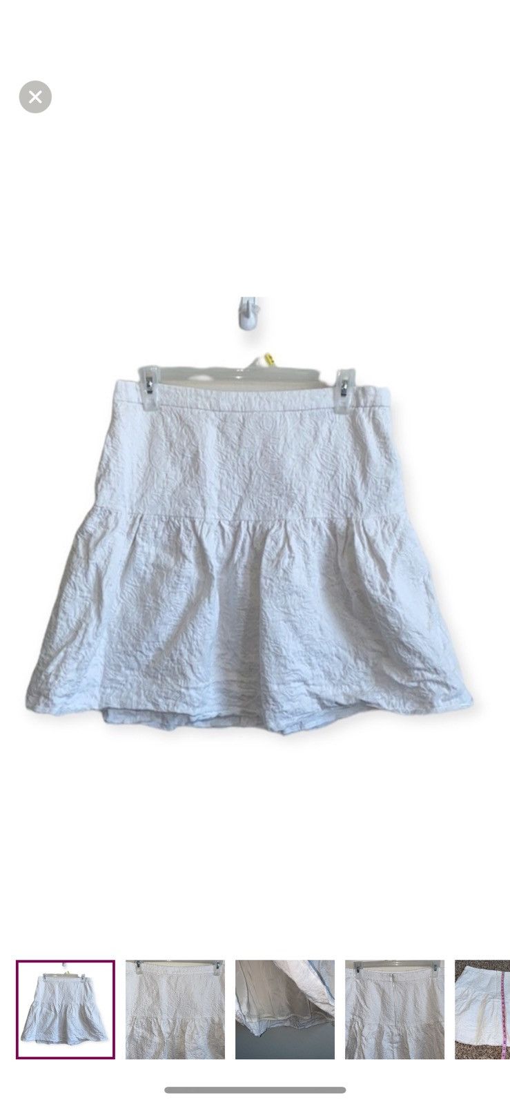 J.Crew J. Crew matelasse drop waist skirt size 6 Size 28" / US 6 / IT 42 - 1 Thumbnail