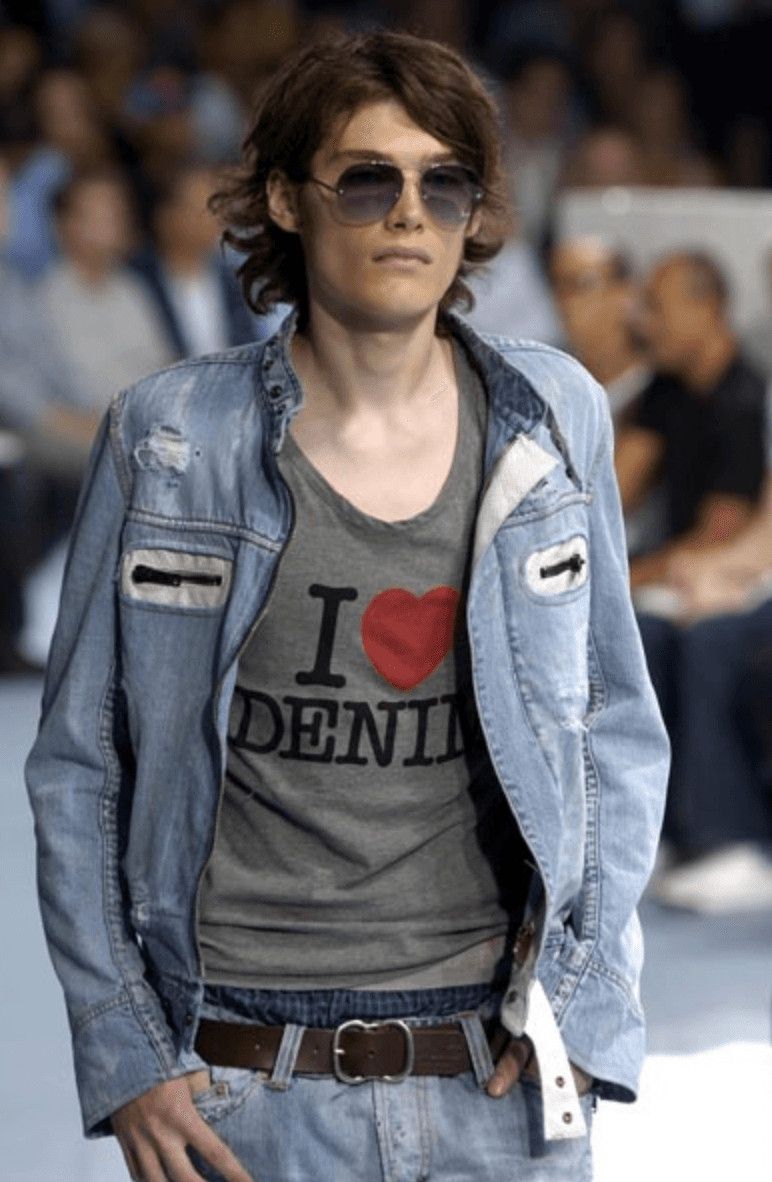 Dolce & Gabbana SS2005 Dolce & Gabbana Apocalyptic Biker Denim Jacket Size US M / EU 48-50 / 2 - 3 Thumbnail