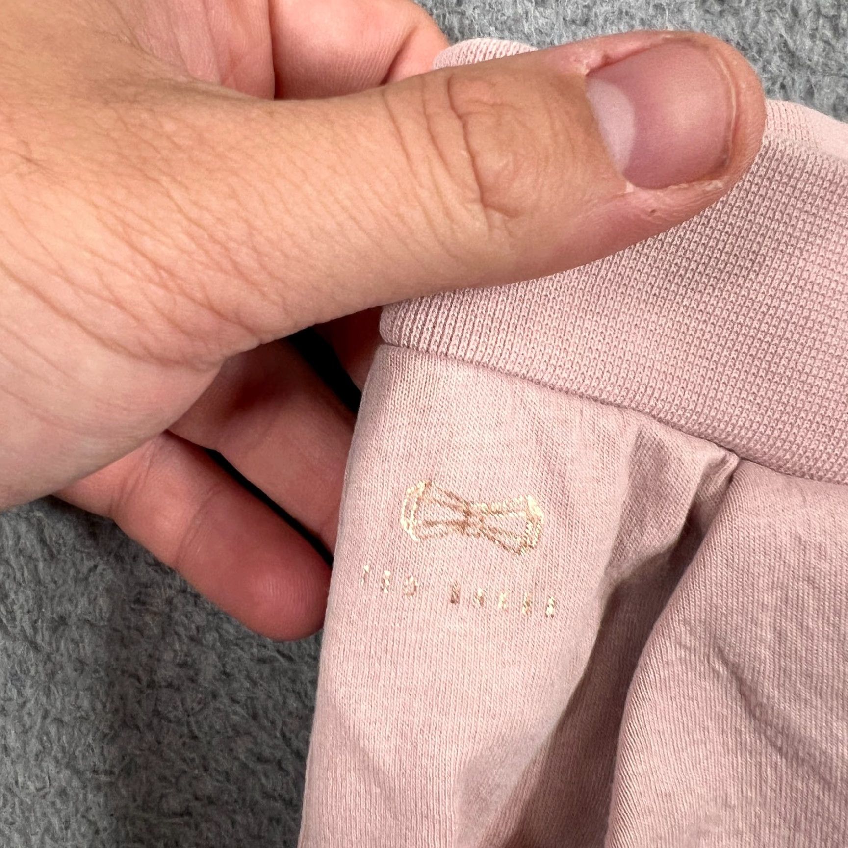 Ted Baker Ted Baker Jogger Pants Size 2 Pull on Elastic Waist Pockets Light Pink Black? Size 26" / US 2 / IT 38 - 6 Thumbnail