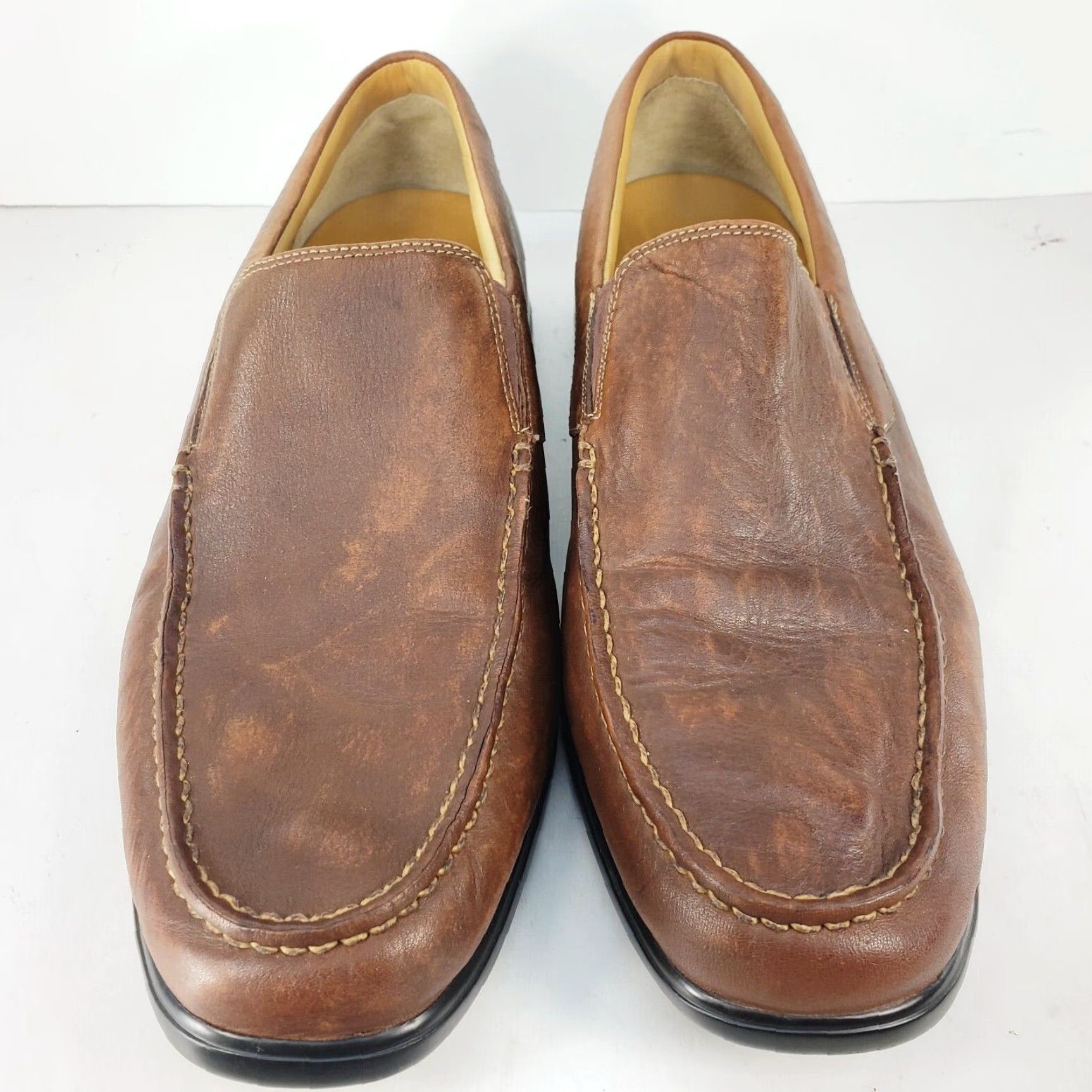 Sperry Sperry Top-Sider Gold Cup Brown Leather Slip On Loafer Size 11M Mens Navy Going Out Casual Marine Vintage No Size US L / EU 52-54 / 3 - 3 Thumbnail