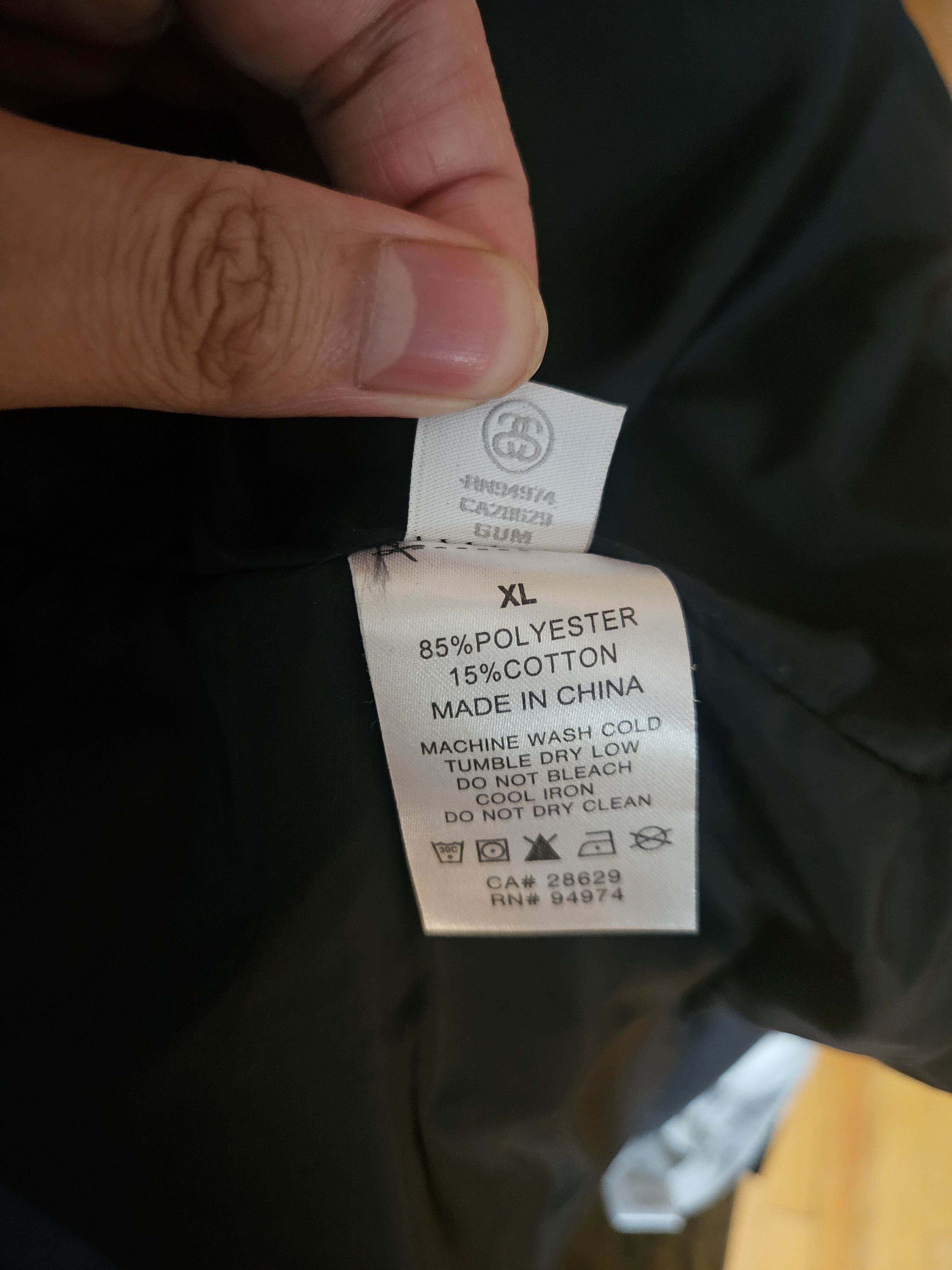Stussy Stussy Smooth Stock Coach Jacket Black Size US XL / EU 56 / 4 - 6 Thumbnail