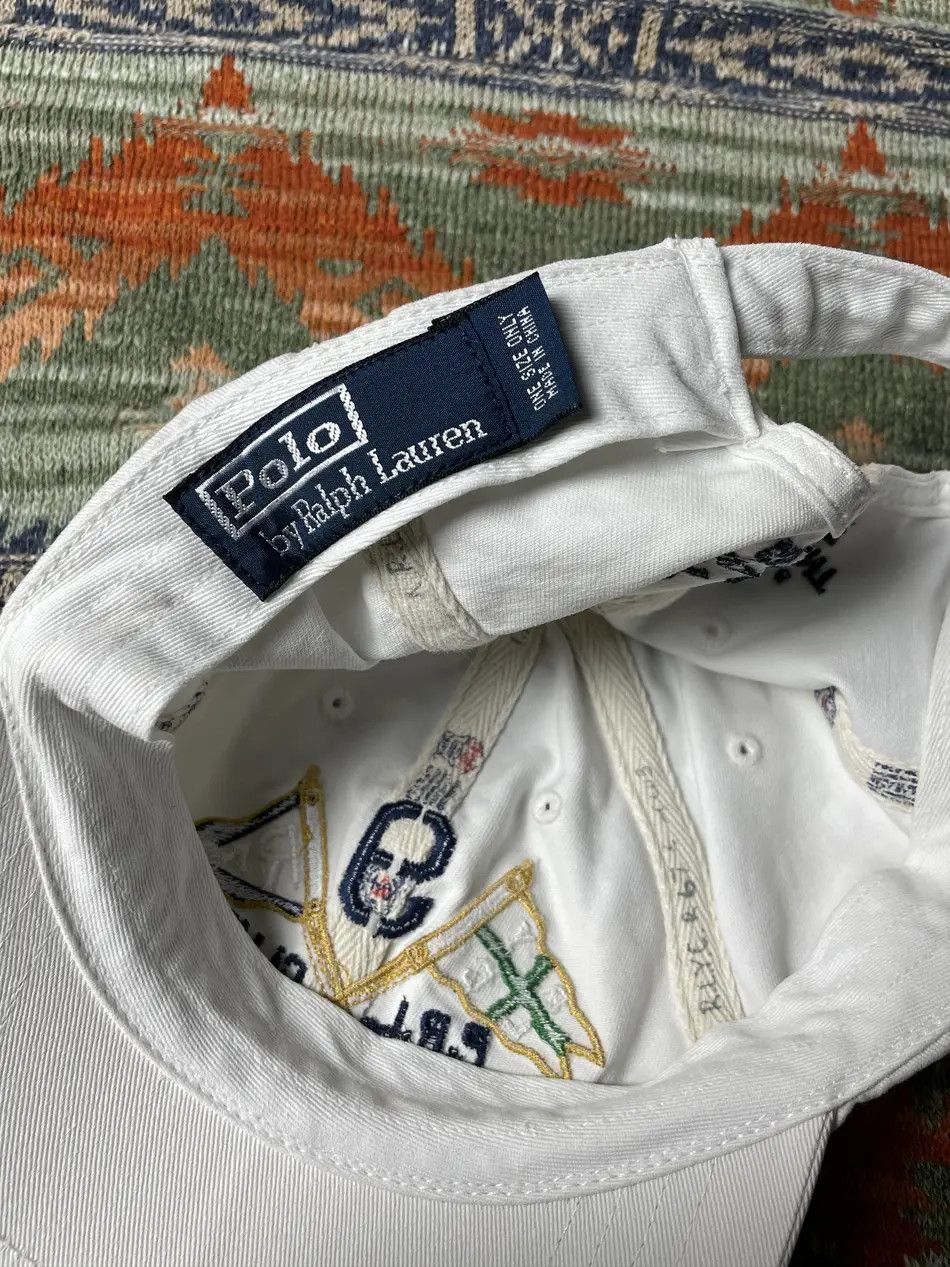 Polo Ralph Lauren Polo Ralph Lauren Rare Leather Baseball Hat cap Size ONE SIZE - 6 Thumbnail