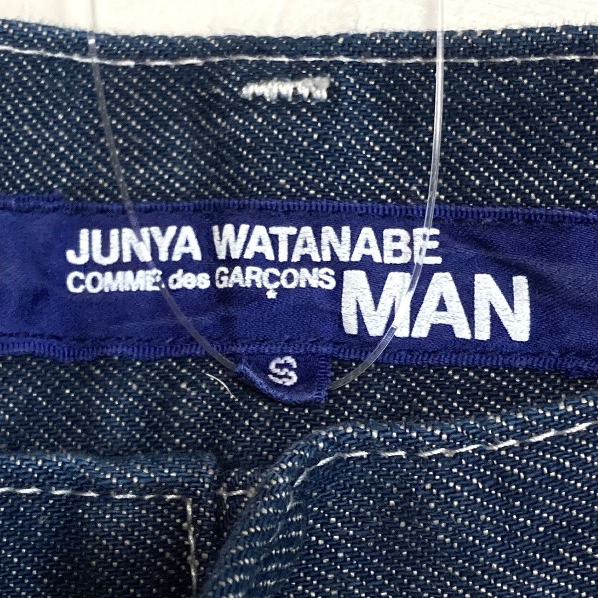 Comme des Garcons Shorts Denim Zip Fly Half Pants Navy Size US 27 - 3 Thumbnail