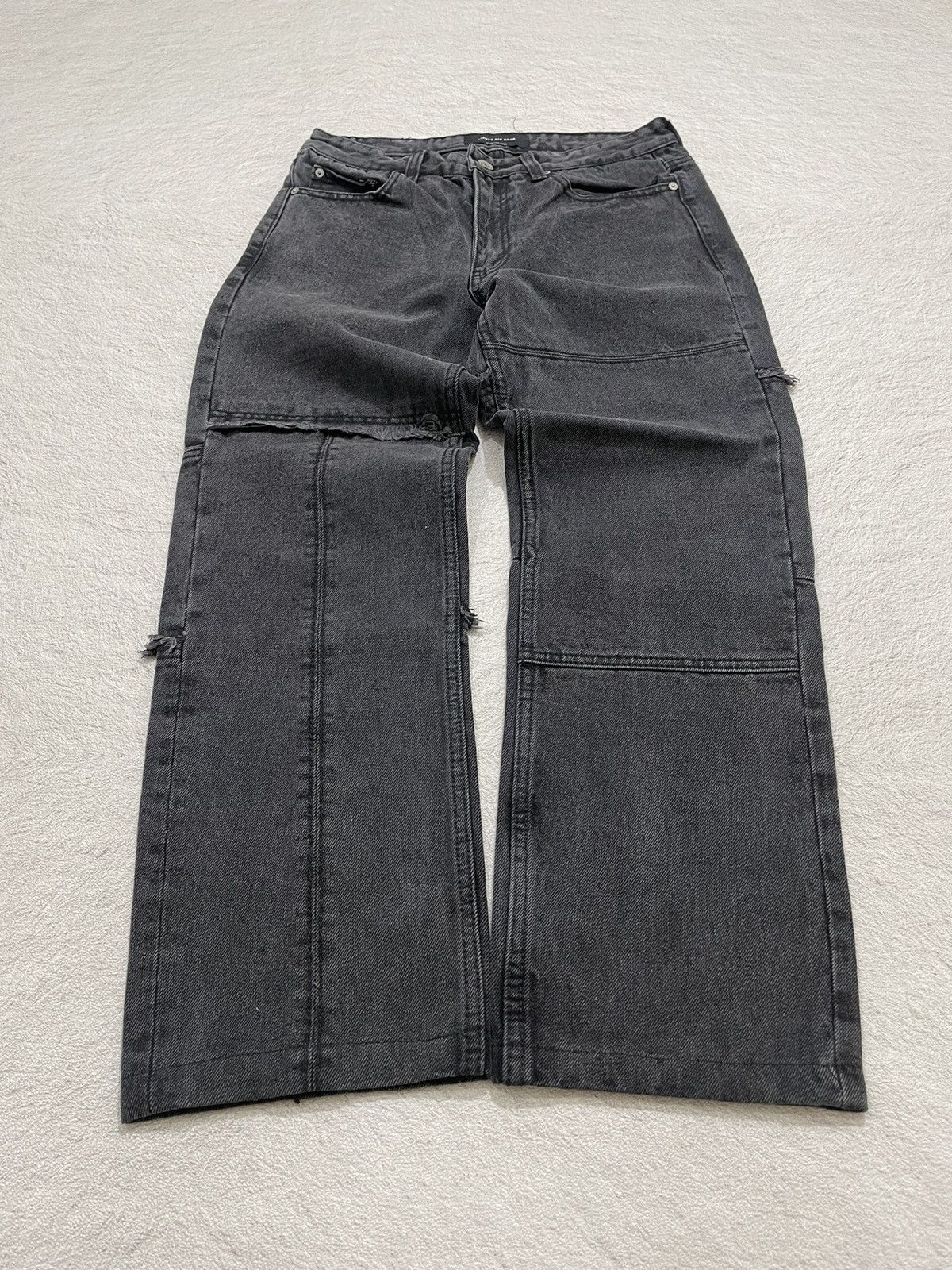 Japanese Brand 2000s Eight Six Road Washed Denim Size US 28 / EU 44 - 1 Thumbnail