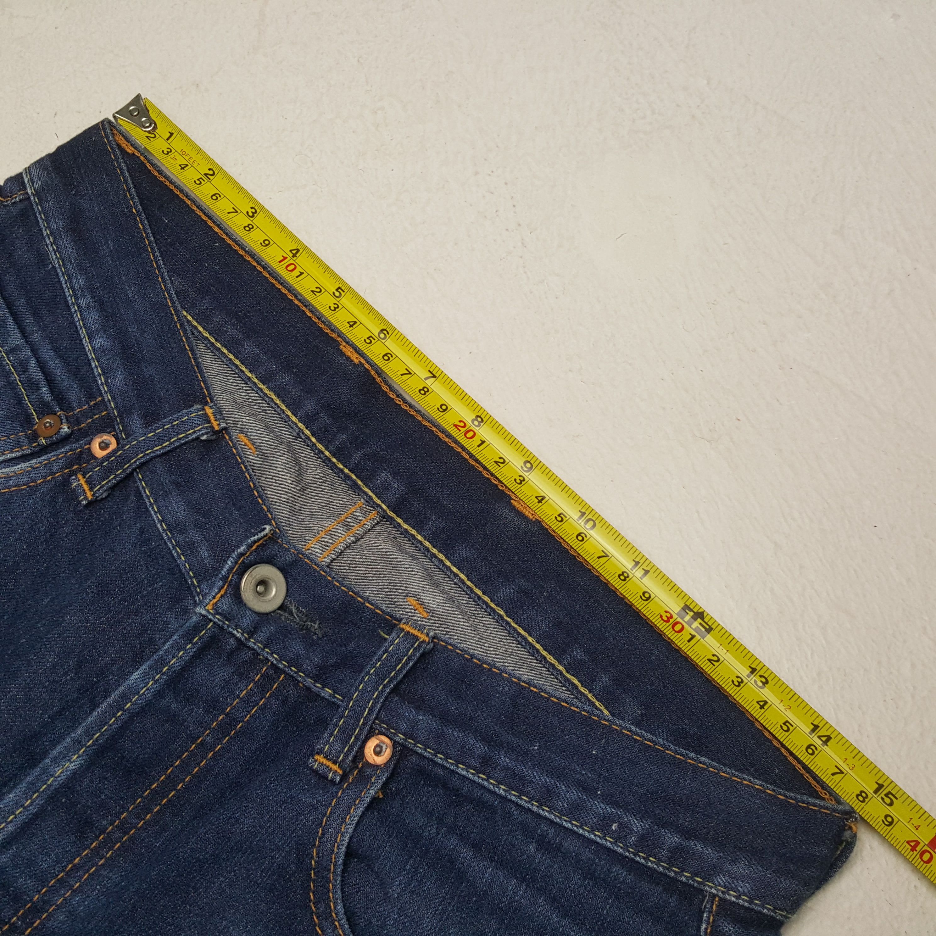 Futura Vintage Futura Japanese Fashion Brand Denim Jeans RR14 Size US 30 / EU 46 - 7 Thumbnail