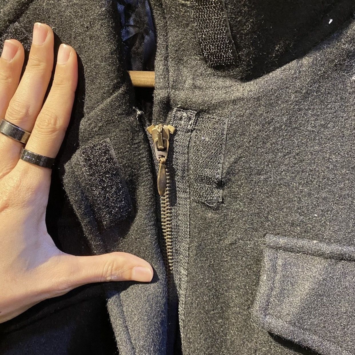 Designer × Vintage Crazy Vintage Essential Wool Multi Pocket Jackets Made Italy Size US L / EU 52-54 / 3 - 10 Thumbnail