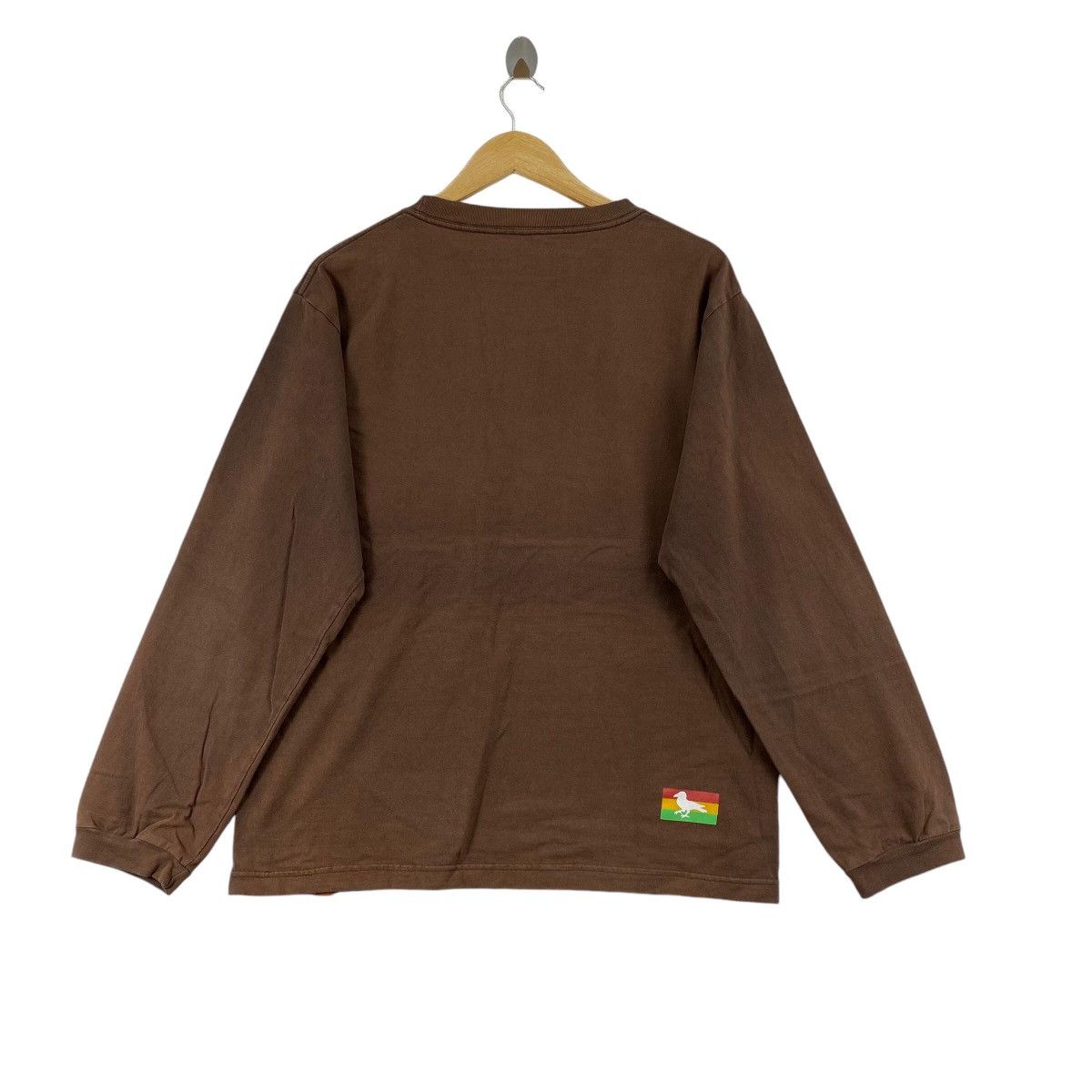 Japanese Brand × Modern Amusement Vintage Modern Amusement Long Sleeve Tee Rasta Size US L / EU 52-54 / 3 - 3 Thumbnail