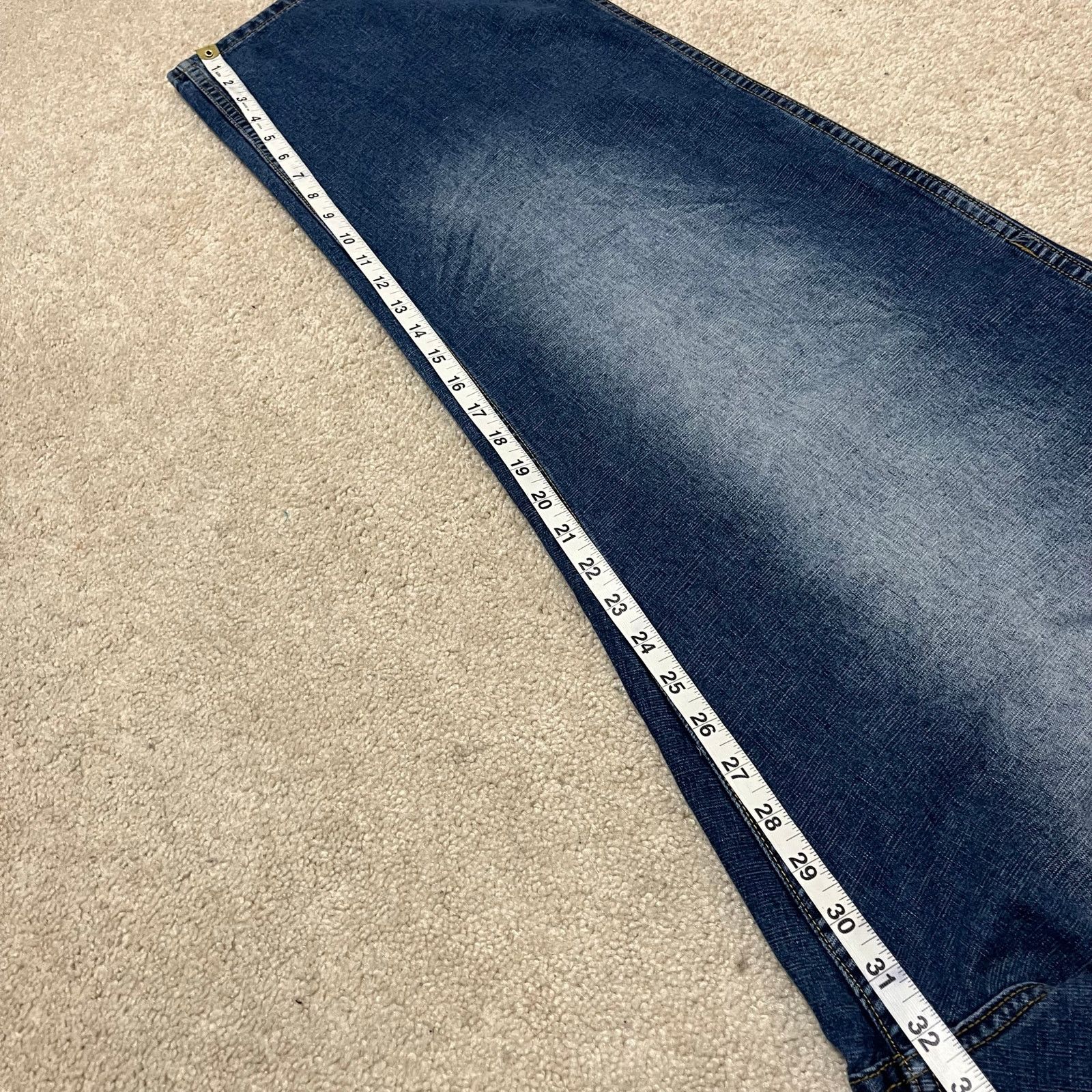 Other Brooklyn Express Y2K Baggy Skater Acid Washed Faded Jeans 36 Size US 36 / EU 52 - 6 Thumbnail