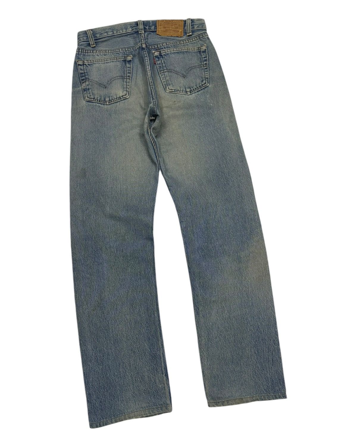 Levi's Vintage Clothing VINTAGE LEVIS 501 NICE FADED DISTRESSED DENIM JEANS Size US 29 - 6 Thumbnail