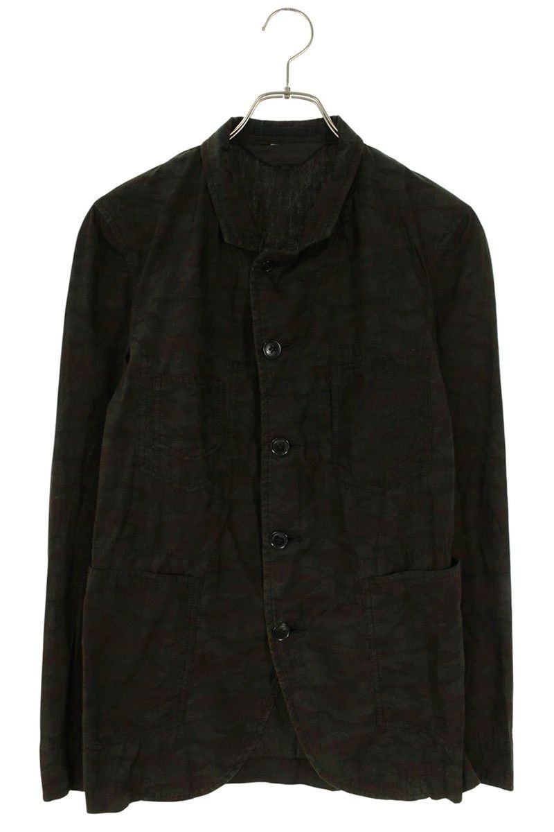 Comme des Garcons Homme Plus JacketCamo Pattern Notched Lapel Button-Down Size US XS / EU 42 / 0 - 1 Thumbnail