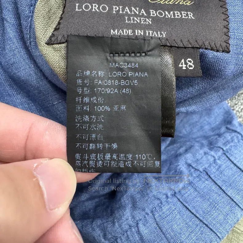 Loro Piana Loro Piana Linen reversible jacket Size US M / EU 48-50 / 2 - 4 Thumbnail
