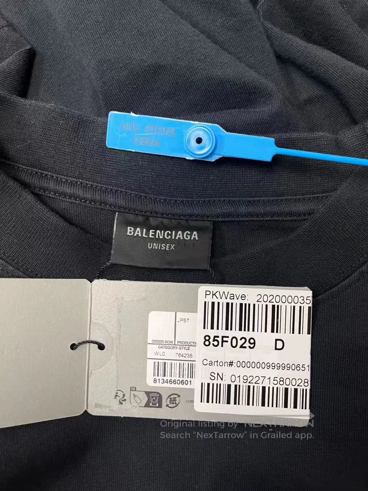 Balenciaga Balenciaga Letter Print Crewneck Short Sleeve T-Shirt. Size US S / EU 44-46 / 1 - 5 Thumbnail