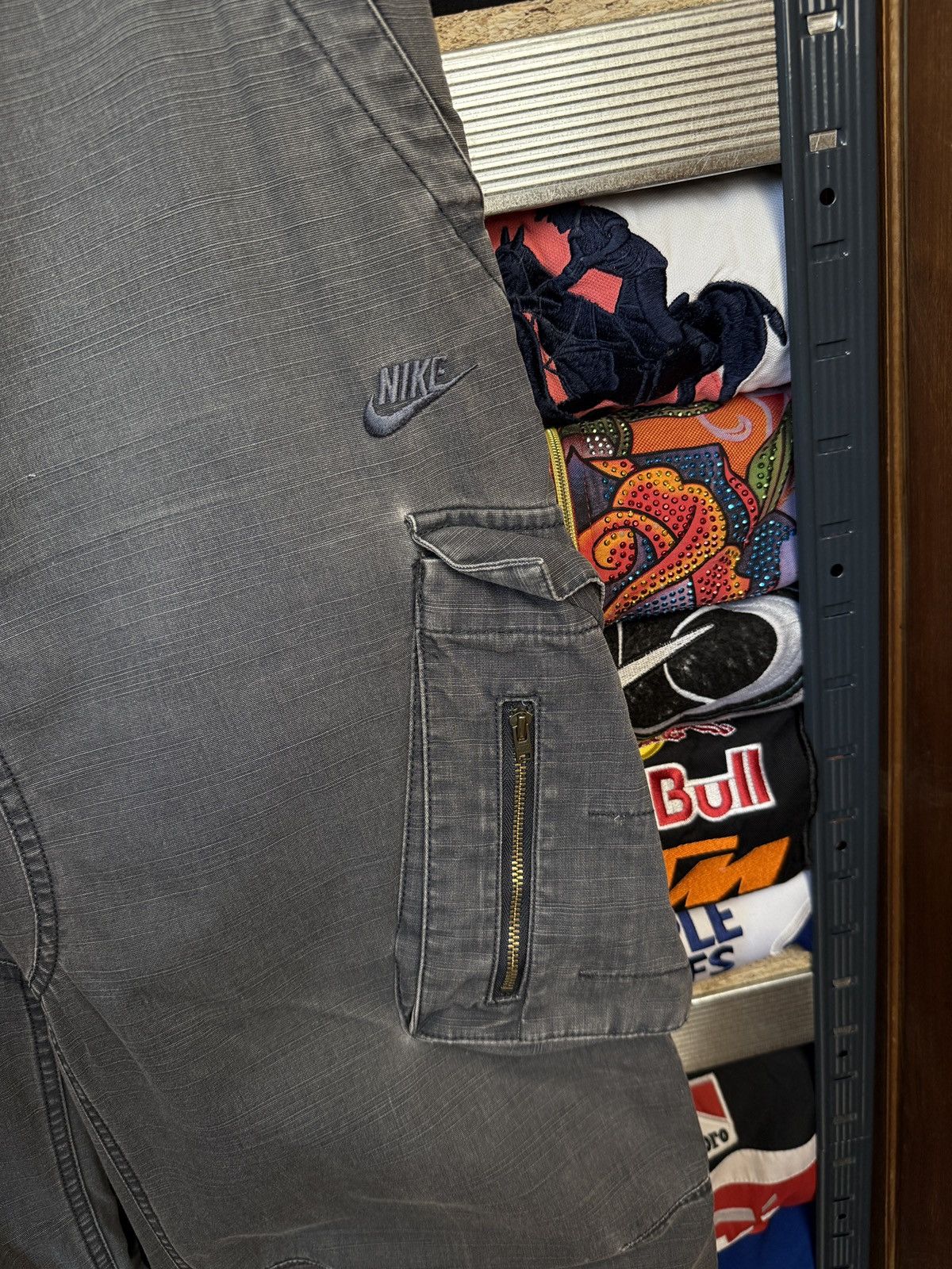 Nike × Vintage Nike Vintage Cargo Pants Travis Style Size US 34 / EU 50 - 5 Thumbnail