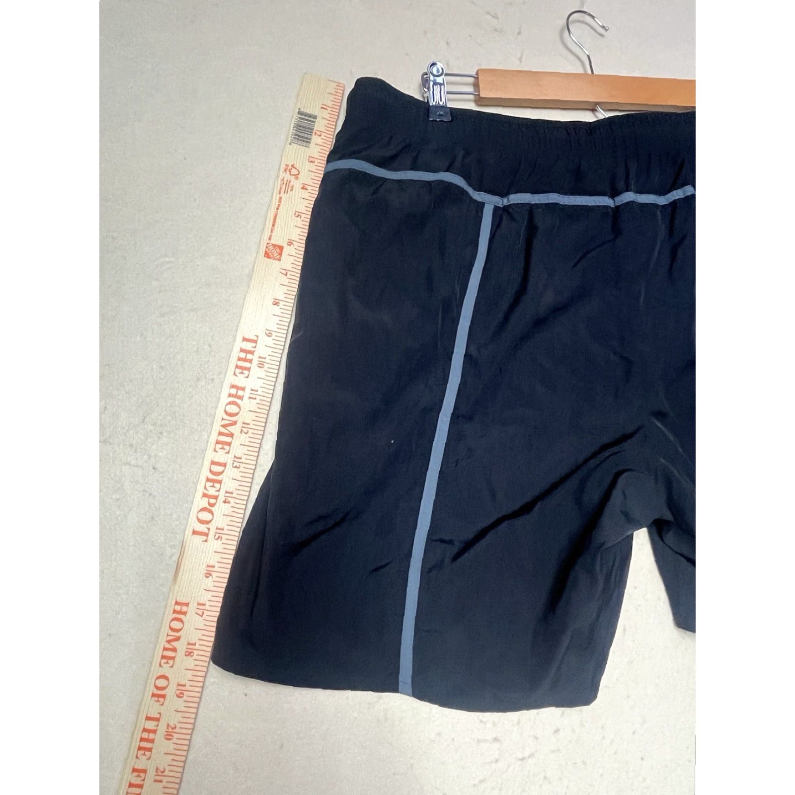 Vintage NWT Arena Shorts Black Drawstring Lined Trainer Men's size 3XL Size US 39 - 5 Thumbnail