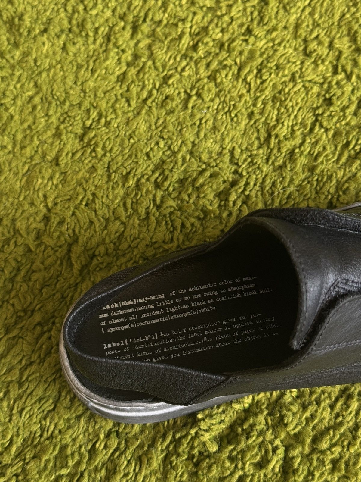 Rundholz Rundholz black label avant garde real leather slipon sandals Size US 8 / IT 38 - 7 Thumbnail