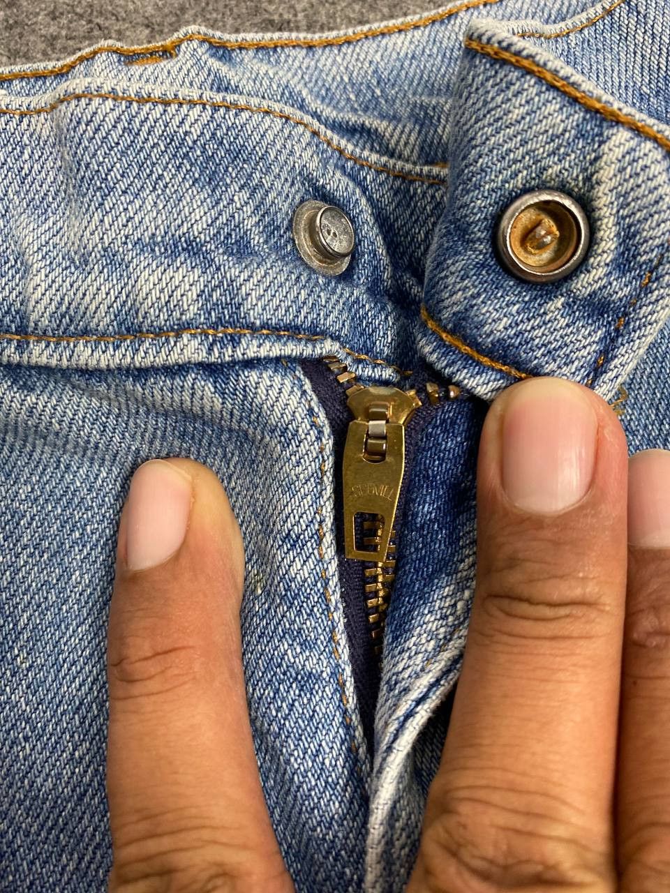 Levi's vintage 70s levis orange tab denim scovill zipper Size US 26 / EU 42 - 11 Thumbnail
