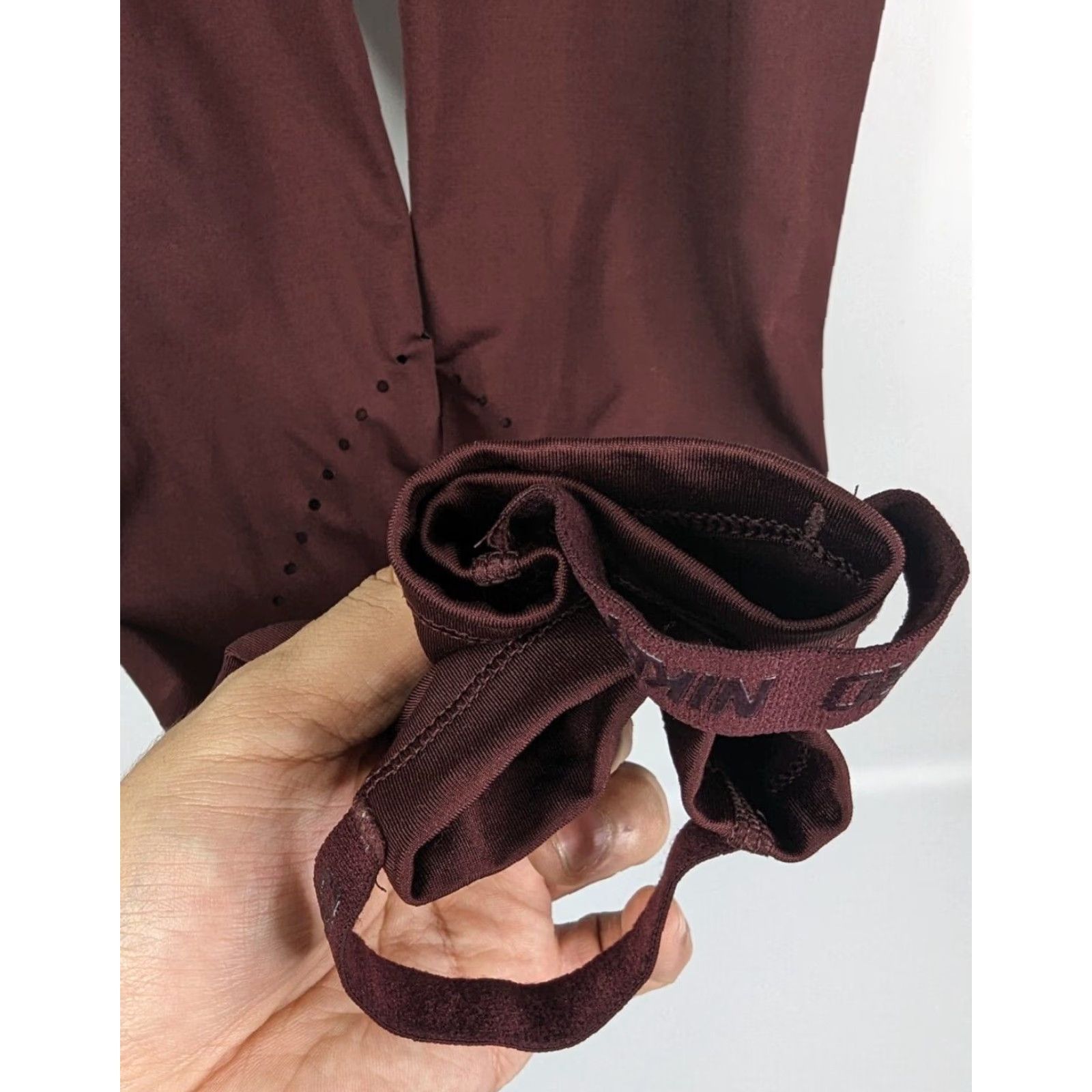 Nike Nike Pro Leggings Womens Medium Tights Sport Red Elastic Compression Athletic Training Activewear Fall Spring Summer Winter Size 32" / US 10 / IT 46 - 3 Thumbnail