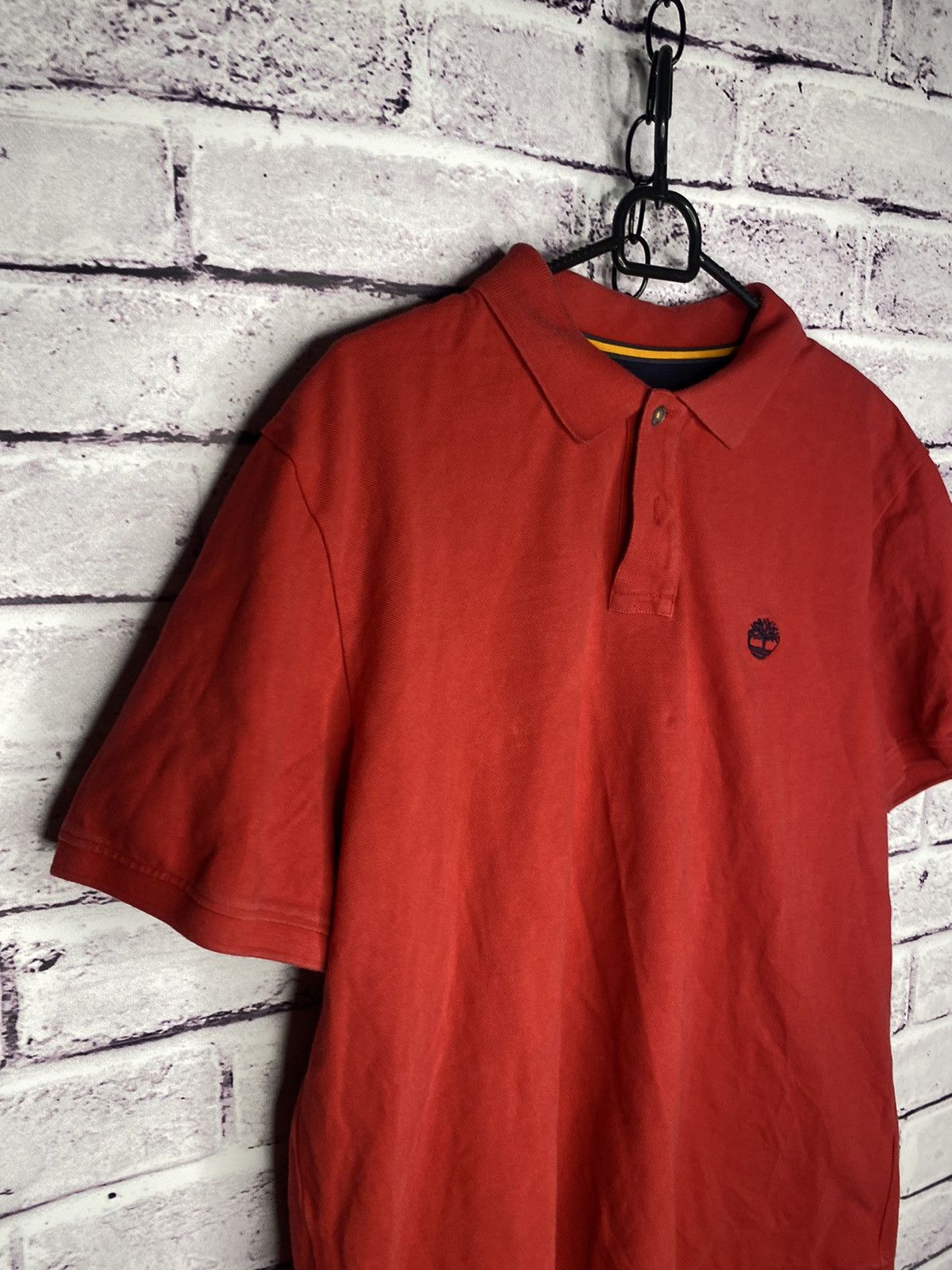 Timberland MENS Vintage T-Shirt Polos Timberland y2k casual style Size US XL / EU 56 / 4 - 2 Thumbnail