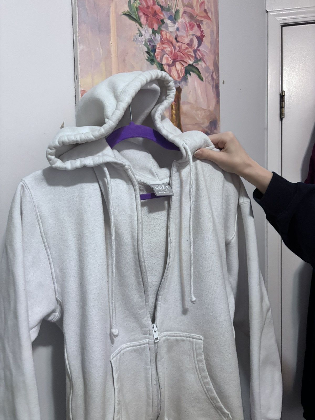 Aritzia × TNA White TNA BOYFRIEND XS Zip up Size XS / US 0-2 / IT 36-38 - 1 Thumbnail