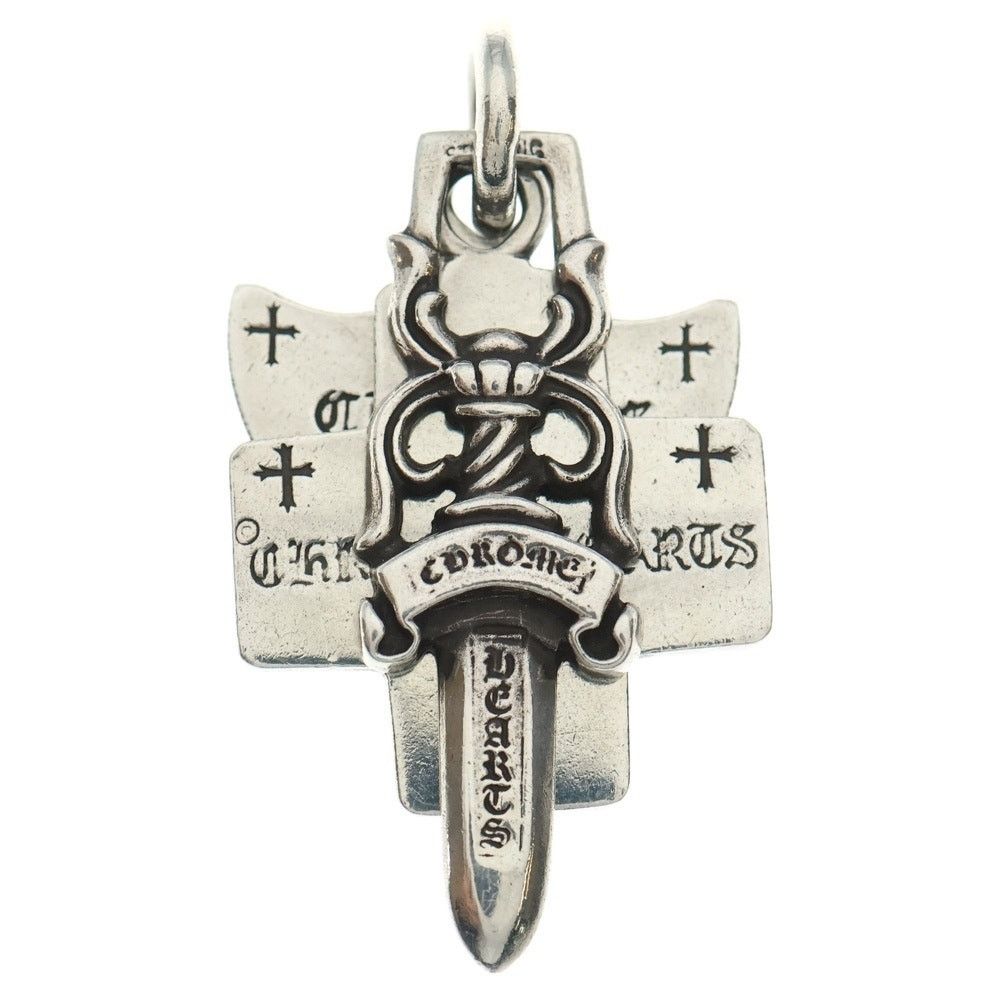 CHROME HEARTS 3TRINKETS Pendant Top Silver