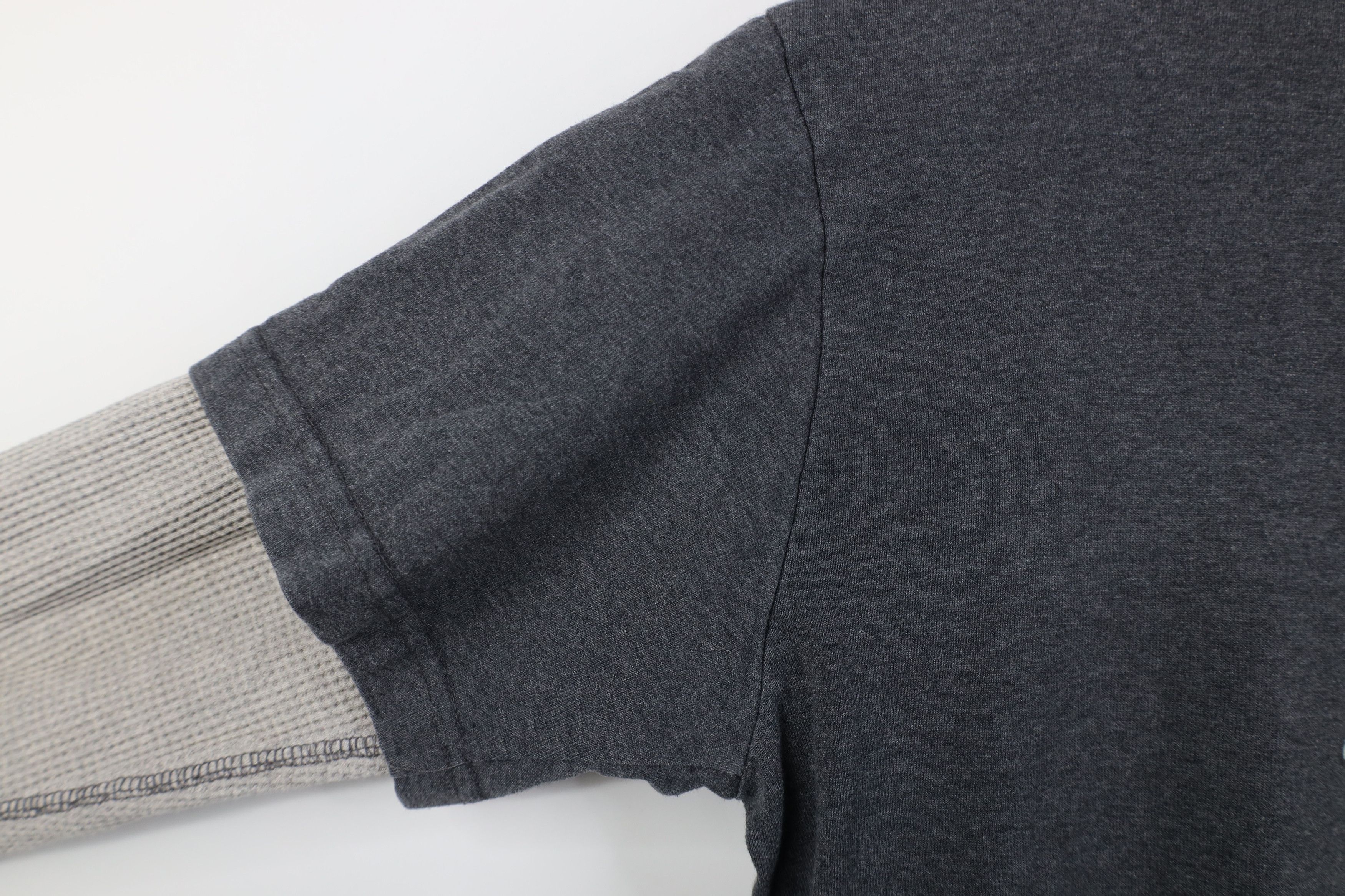 Vintage Vintage Y2K Streetwear Thermal Knit Long Sleeve T-Shirt Size US M / EU 48-50 / 2 - 8 Thumbnail