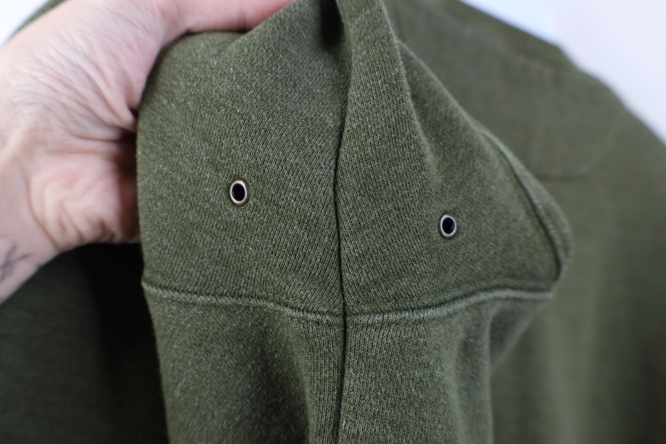 Vintage Vintage 90s Streetwear Heavyweight Crewneck Sweatshirt Green Size US XXL / EU 58 / 5 - 9 Thumbnail