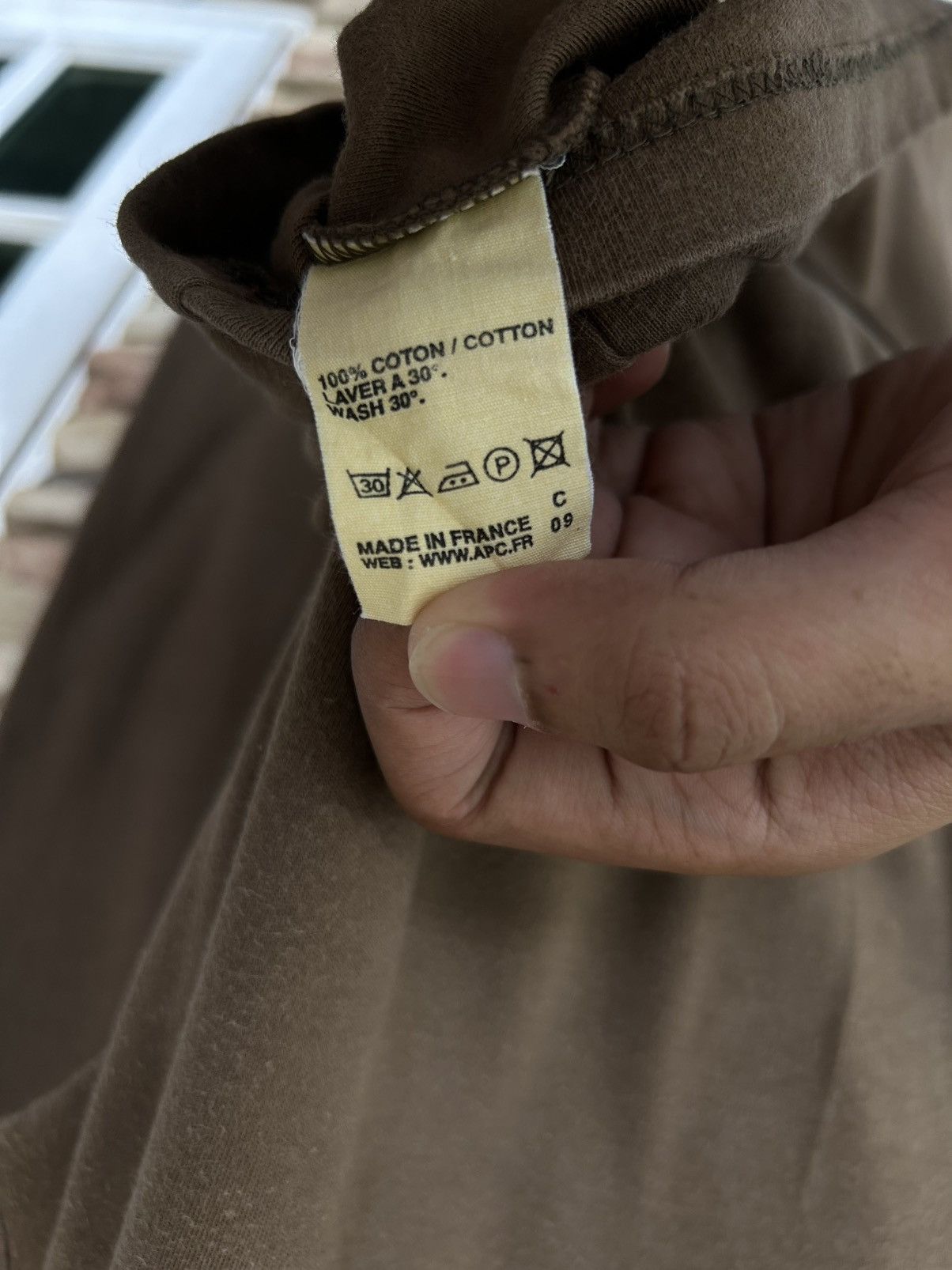 A.P.C. Rare Vintage A.P.C Rue De Fleurus Paris Long Sleeve Hoodie Size US S / EU 44-46 / 1 - 5 Thumbnail