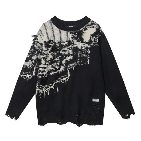 Streetwear Frayed Women