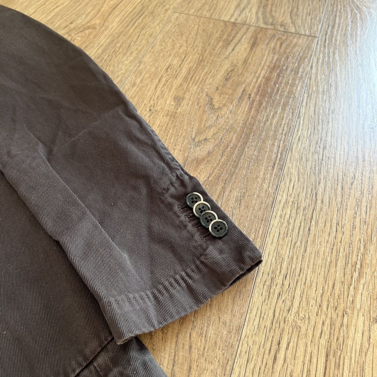 L.B.M. 1911 L.B.M 1911 Lubiam blazer brown cotton 3 piece 46 size Size 46R - 3 Thumbnail