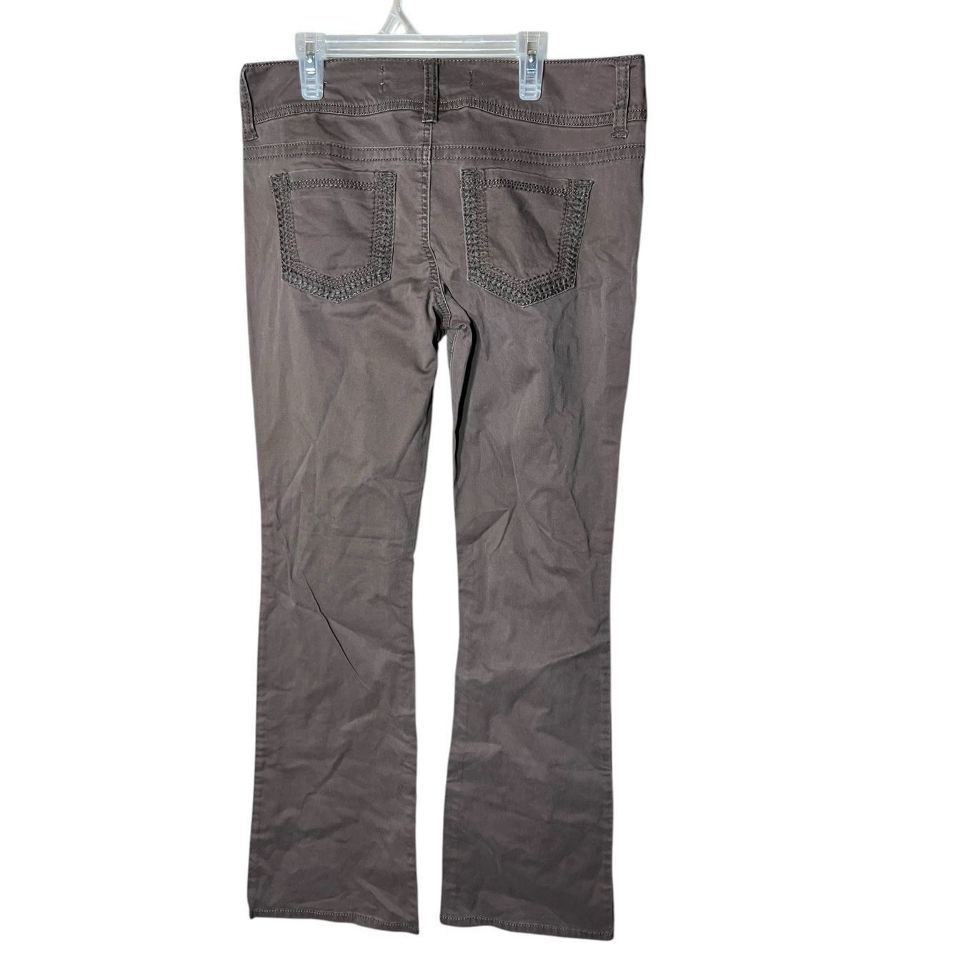 Other Vintage Freestyle Revolution Y2K Brown Low Rise Flare Pants Size 9 Size 34" / US 12 / IT 48 - 6 Thumbnail
