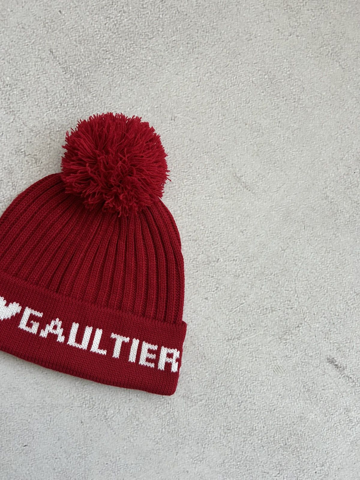 Jean Paul Gaultier Jean Paul Gaultier "I Love Gaultier" Vintage Luxury hat Size ONE SIZE - 2 Thumbnail