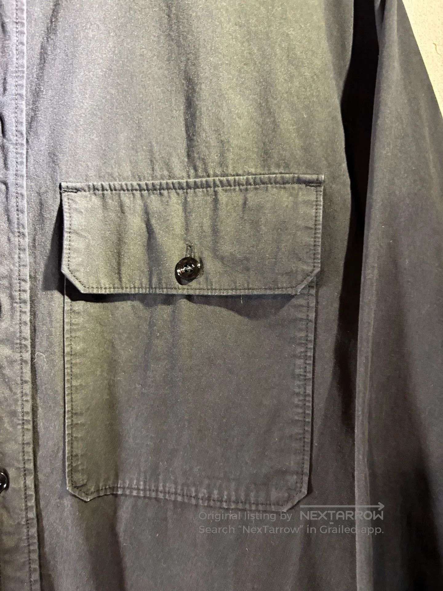 Lemaire Lemaire Distressed Long Shirt. Size US M / EU 48-50 / 2 - 8 Thumbnail