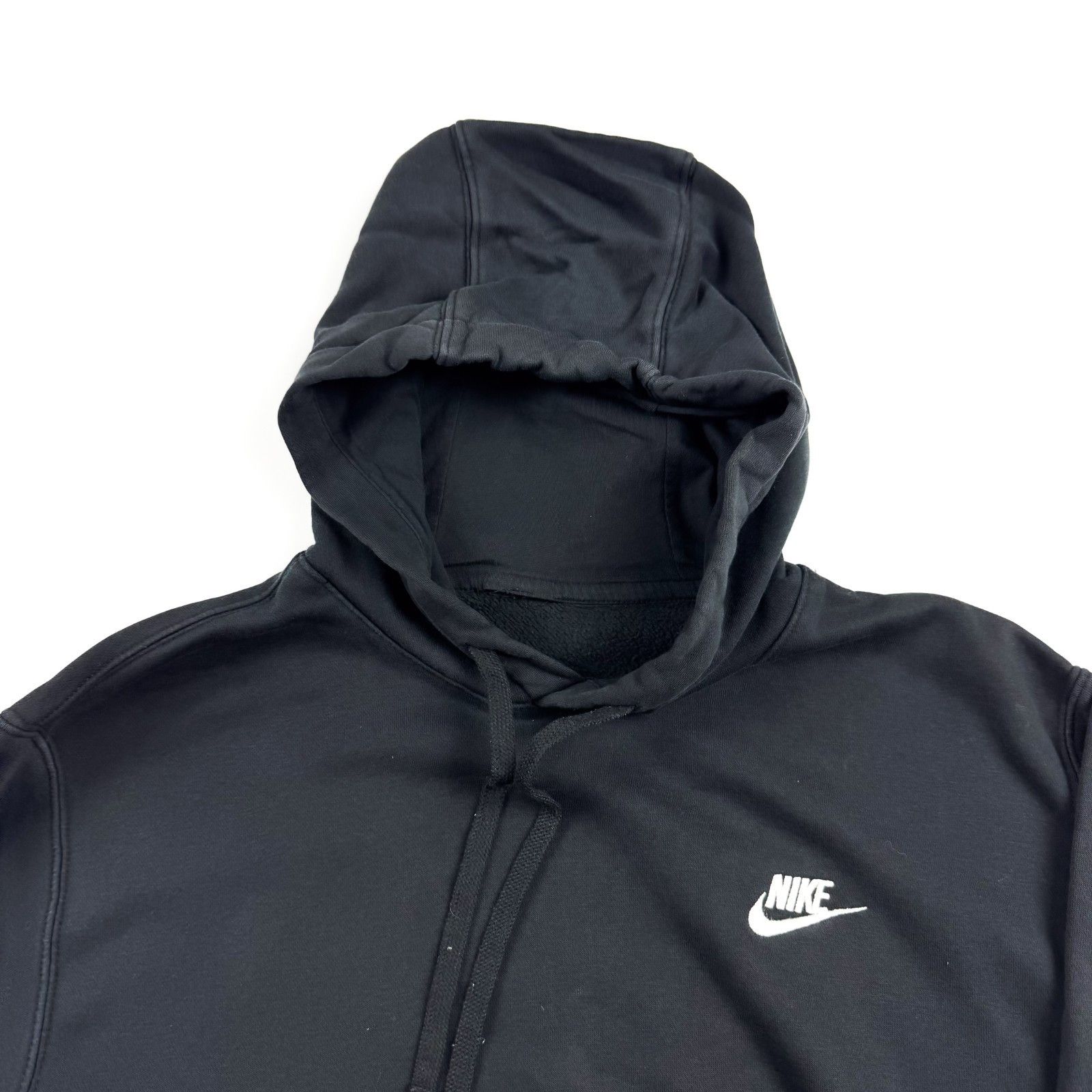 Nike Nike Hoodie M Black Embroidered Swoosh Pullover Size US M / EU 48-50 / 2 - 3 Thumbnail