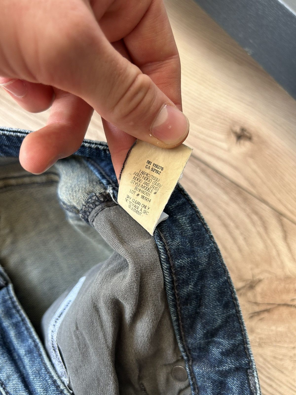 Helmut Lang Masc Lo drainpipe jeans Size 25" / US 0 / IT 36 - 7 Thumbnail