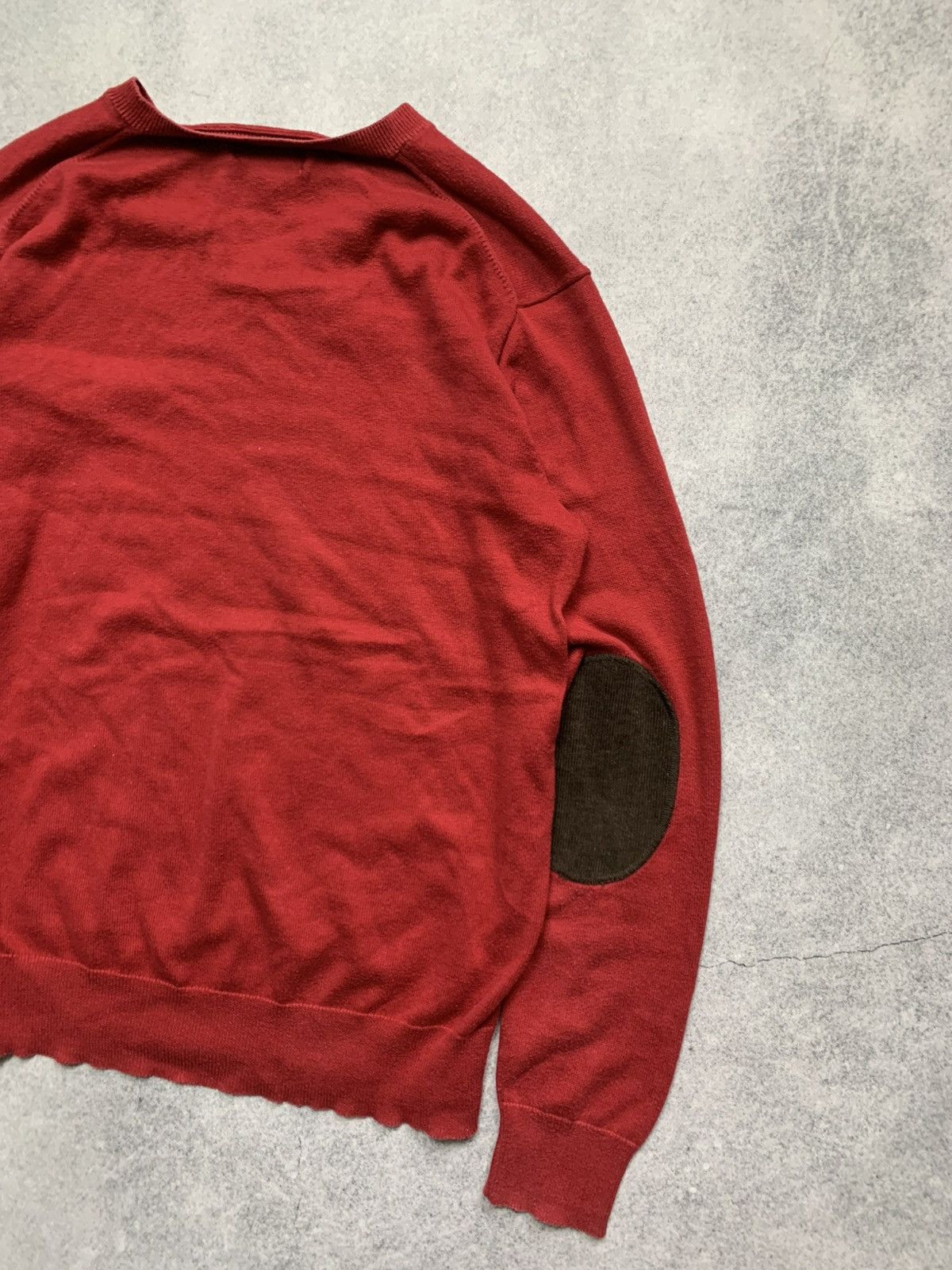 Ralph Lauren Vintage Polo Ralph Lauren Red Knitted OldMoney Sweater Size US XL / EU 56 / 4 - 8 Thumbnail
