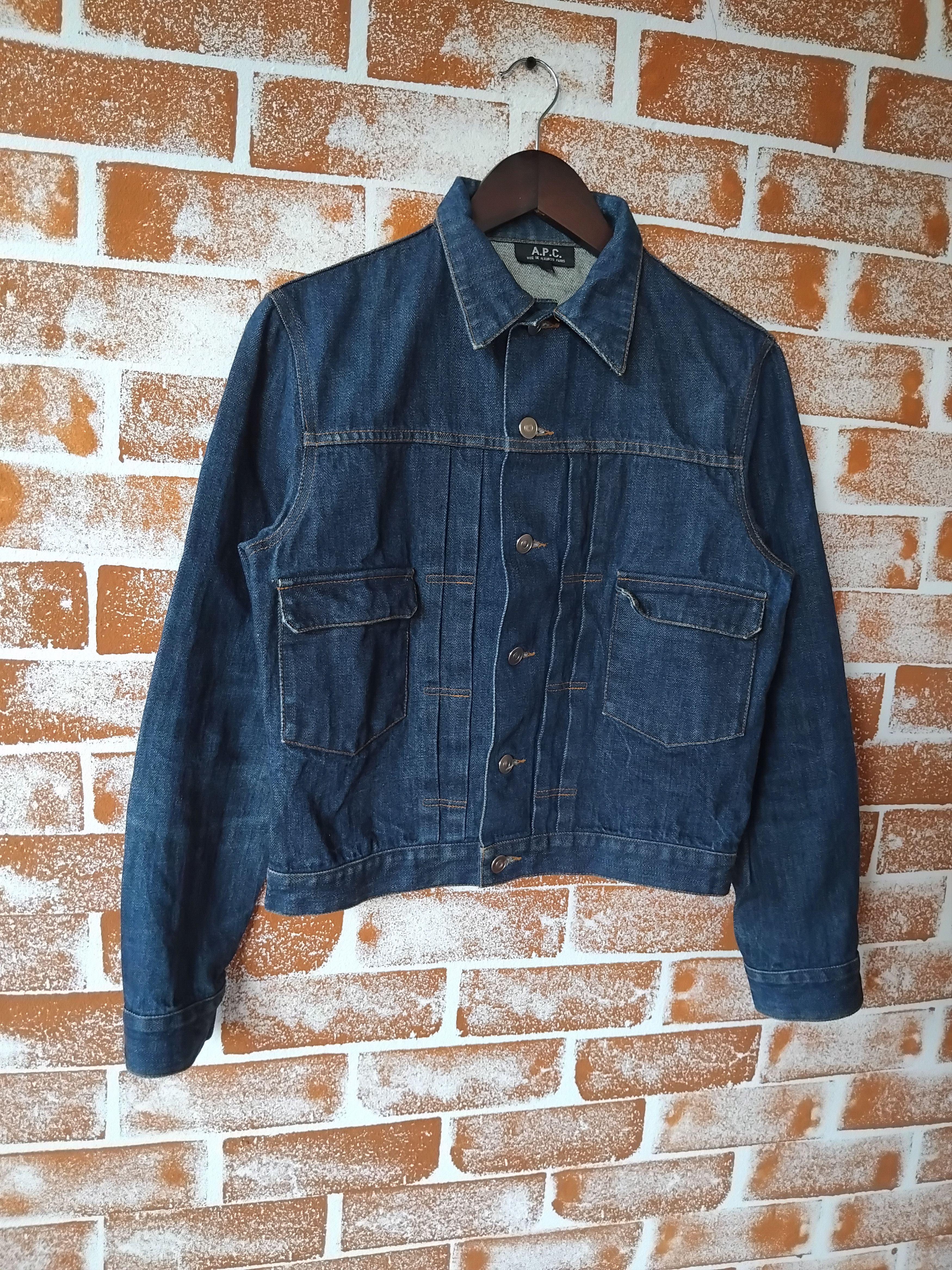 A.P.C. 💥APC Japanese brand type 2 denim jacket Size US S / EU 44-46 / 1 - 4 Thumbnail