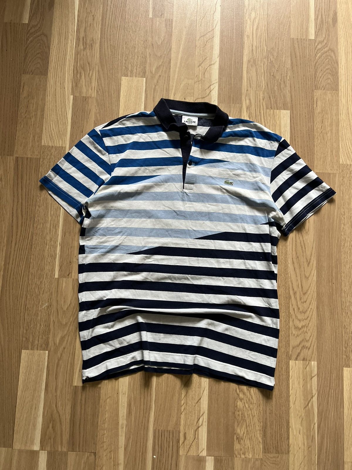 Lacoste Lacoste vintage striped polo t shirt y2k style old money 90s Size US L / EU 52-54 / 3 - 1 Thumbnail