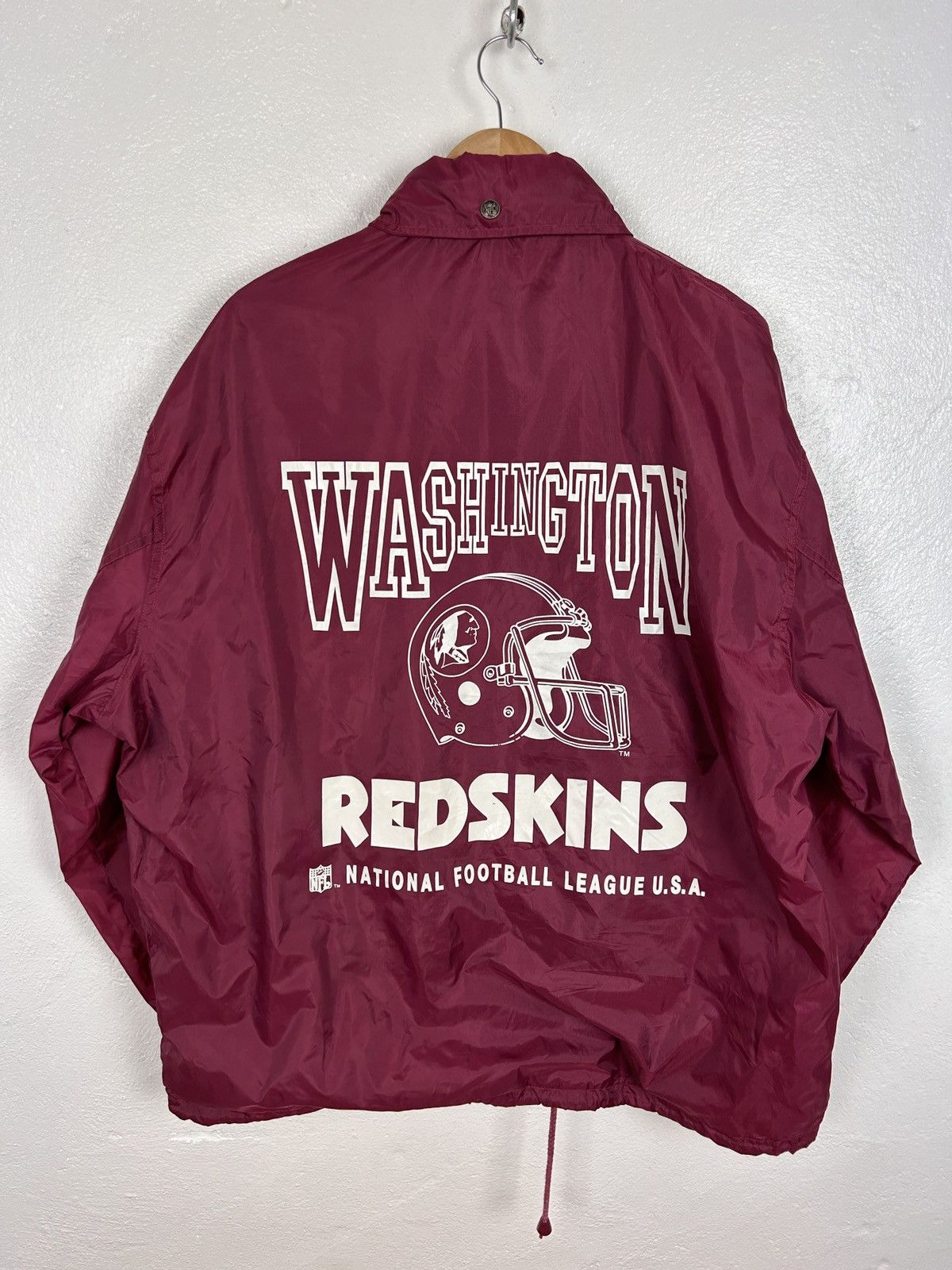 NFL 90s Vintage Campri Teamline NFL Washington Redskins Jacket Size US M / EU 48-50 / 2 - 1 Thumbnail